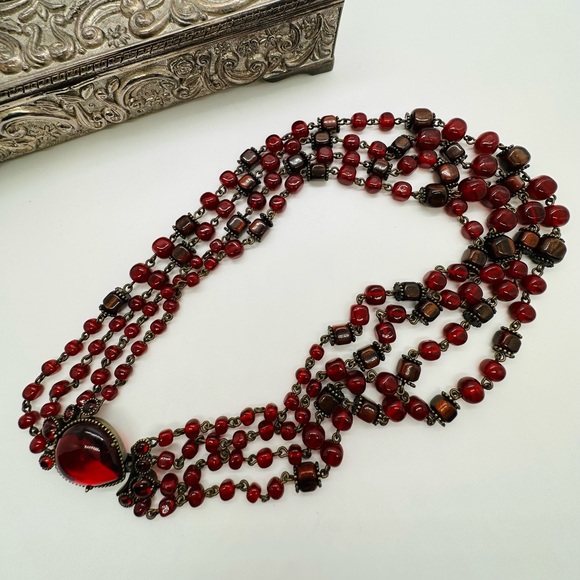 🔥 Vintage Rare Monet Couture Necklace 🔥 - Picture 1 of 17